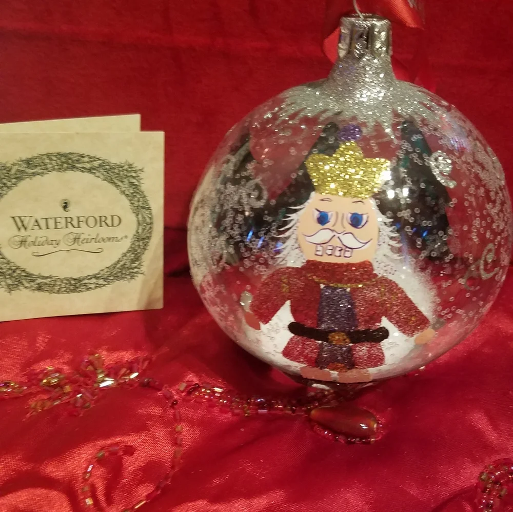 Waterford Holiday Heirloom Nutcracker Ornament Painted